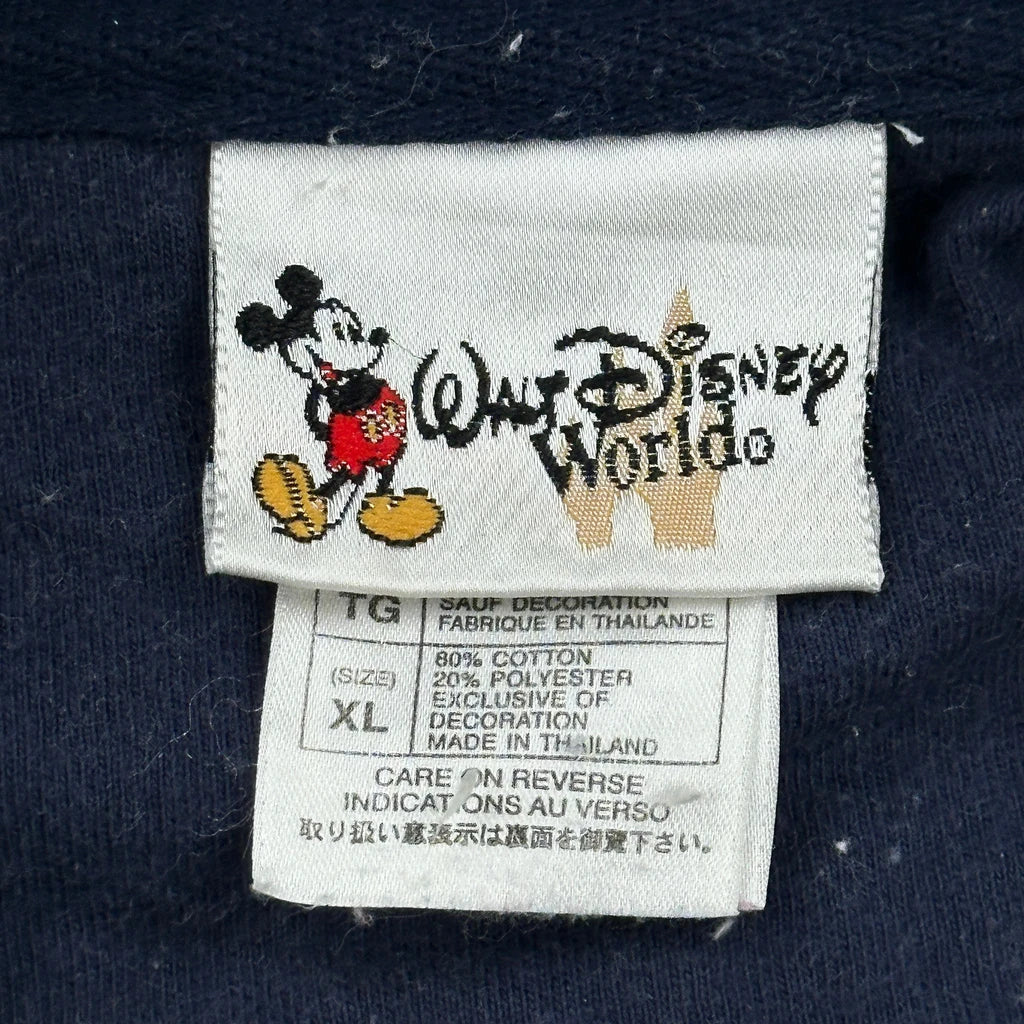 Walt Disney World Disney Graphic Hoodie - XL Gray Cotton Blend - Image 3