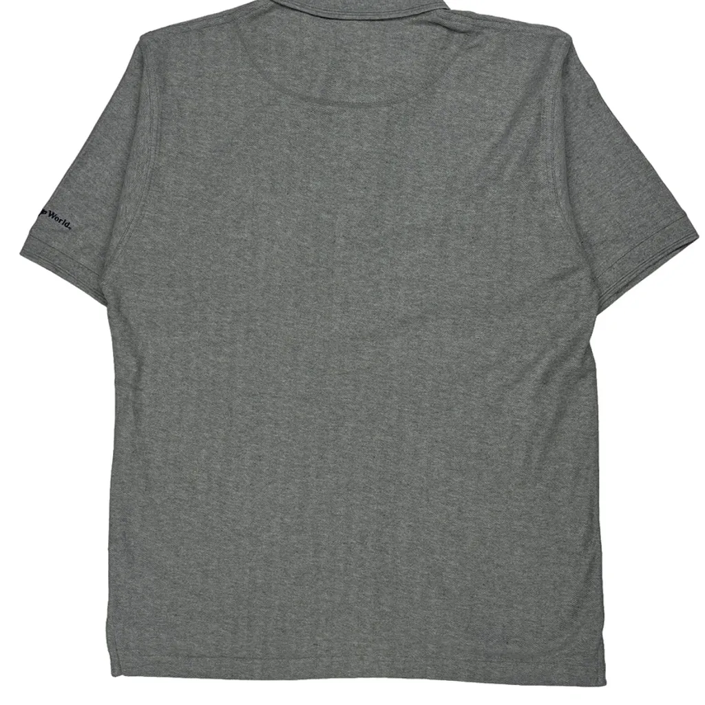 Walt Disney World Disney Graphic Polo Shirt - Medium Grey Cotton - Image 6