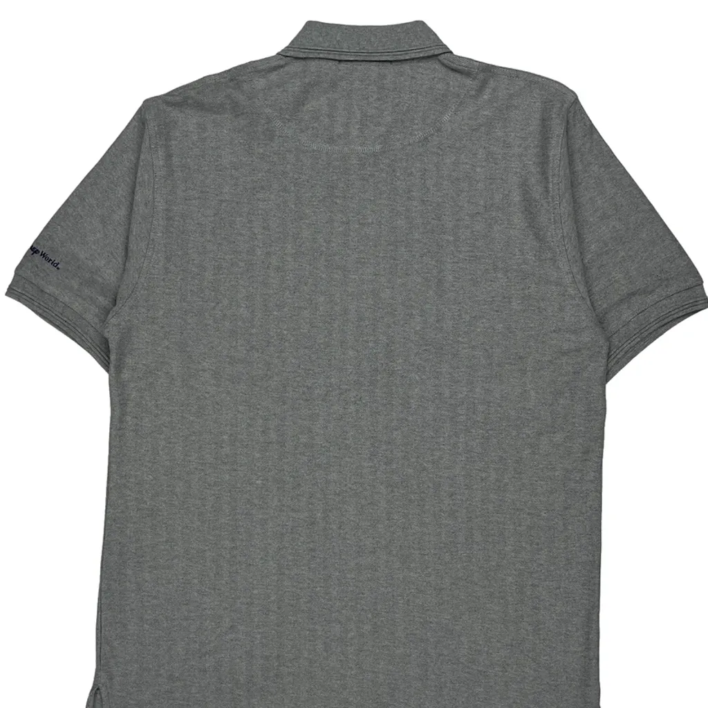 Walt Disney World Disney Graphic Polo Shirt - Medium Grey Cotton - Image 7