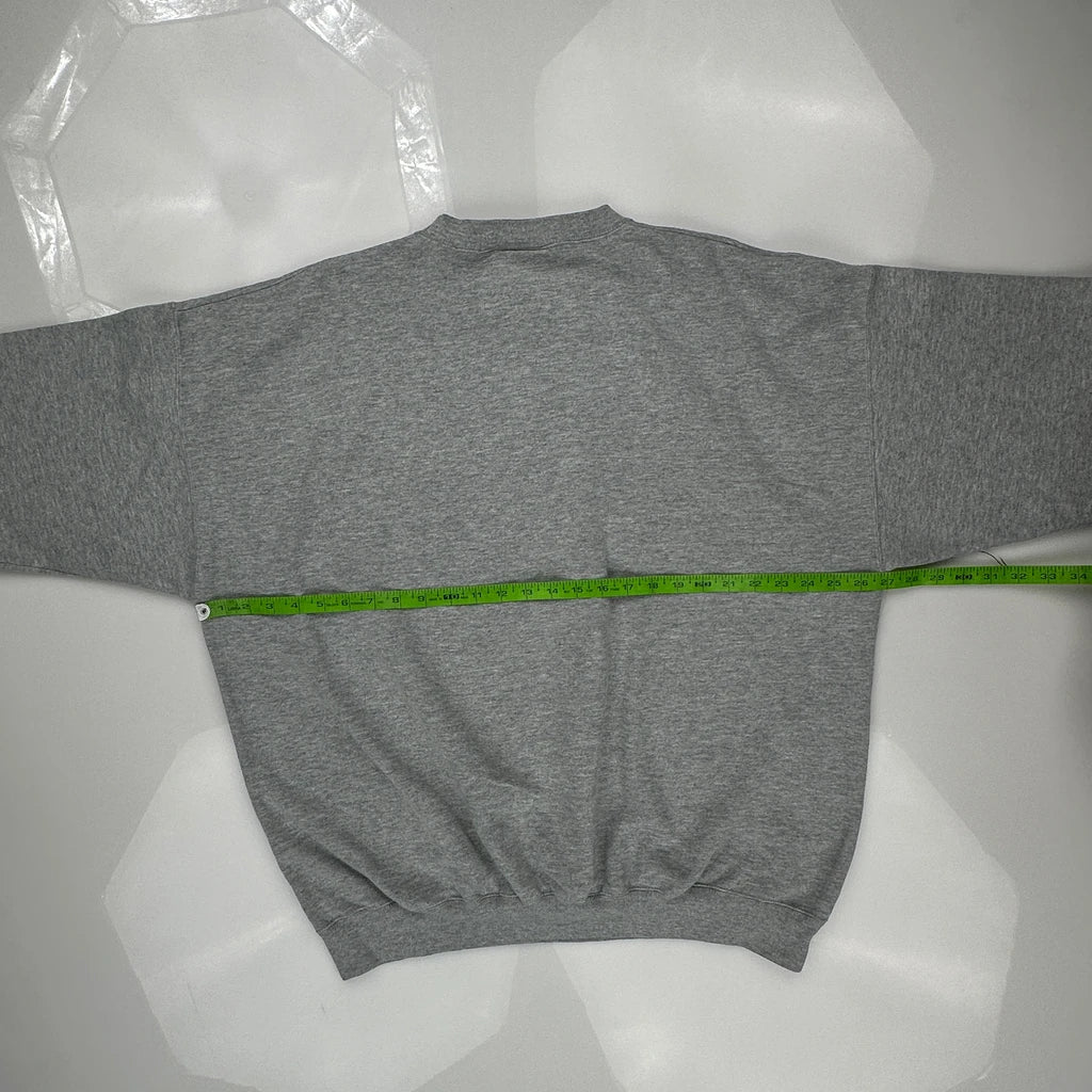 Walt Disney World Disney Cartoon Sweatshirt - Large Gray Cotton Blend - Image 3