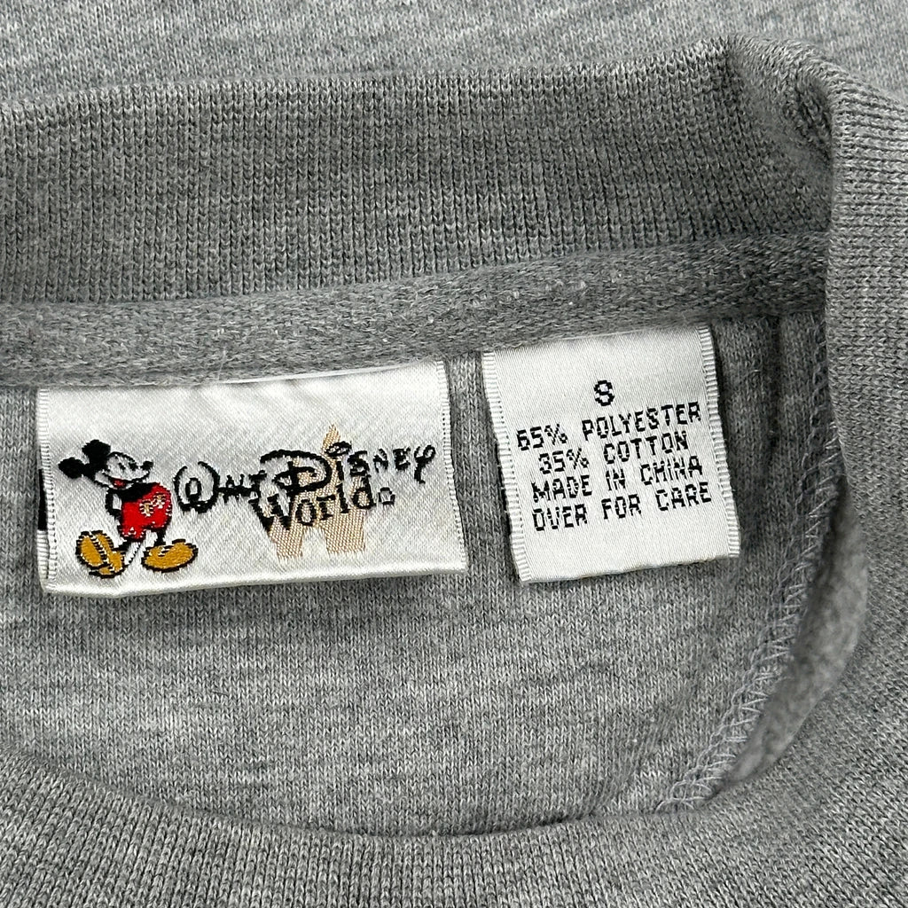 Walt Disney World Disney Graphic Sweatshirt - Small Gray Polyester Blend - Image 3