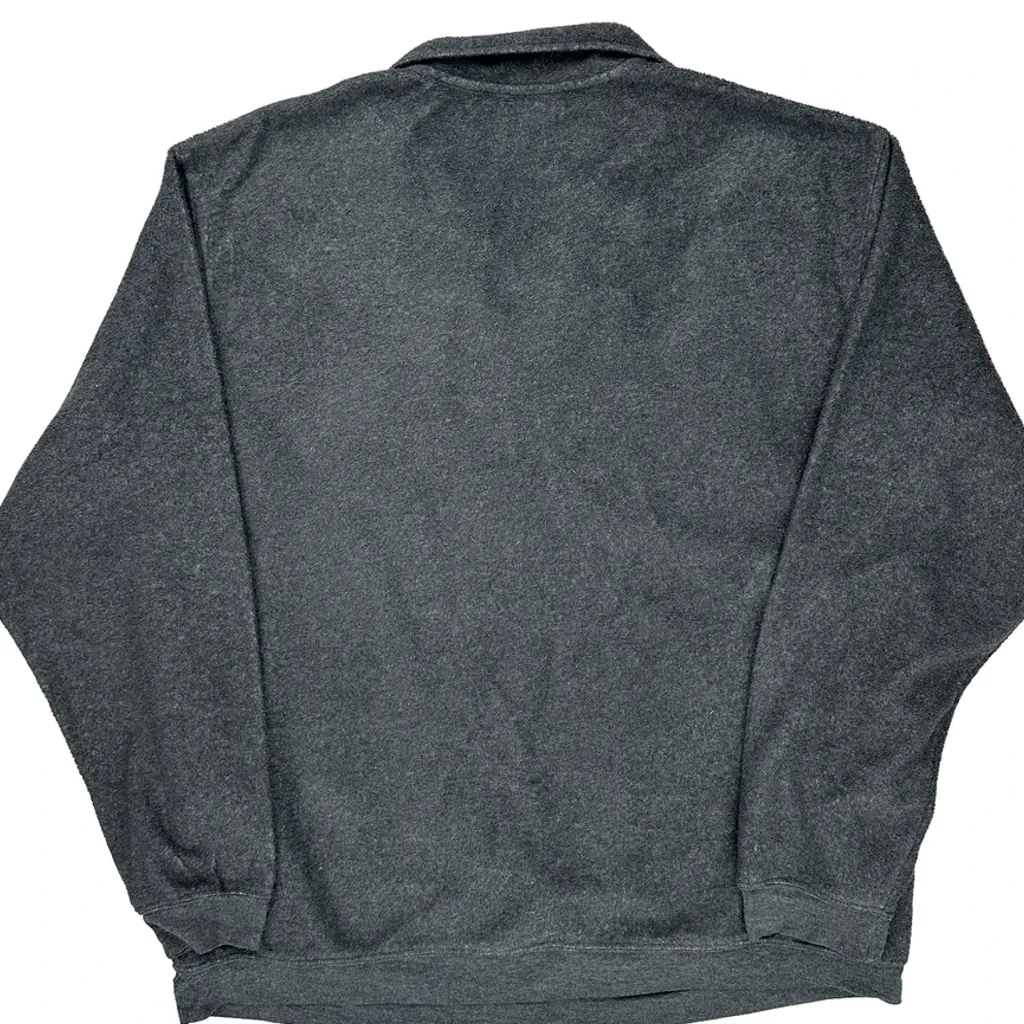 Walt Disney World Since 1971 Disney Graphic 1/4 Zip - Large Gray Cotton Blend - Image 6