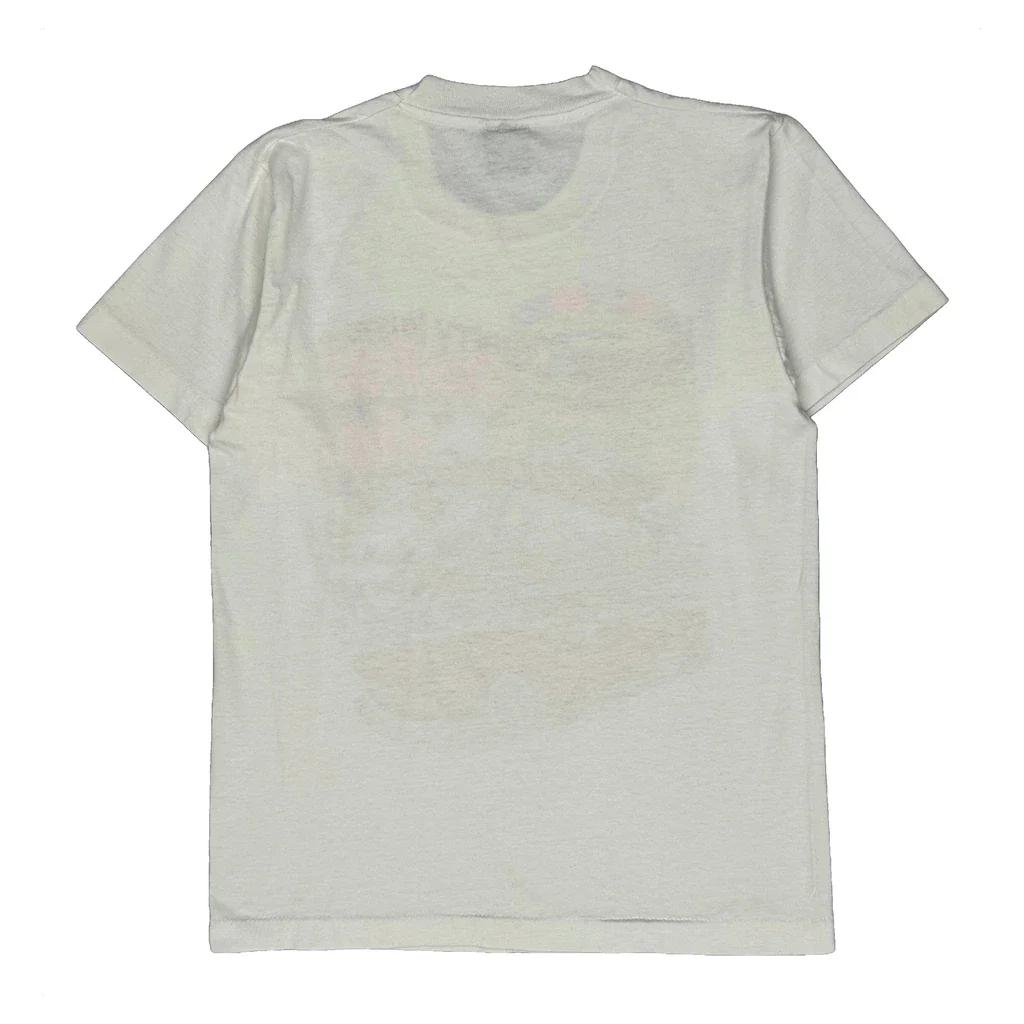 Warren County Kustoms Screen Stars Graphic T-Shirt - Small White Cotton Blend - Image 2