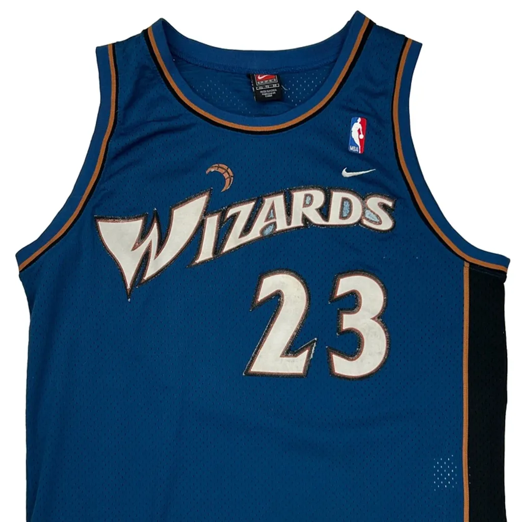 Washington Wizards Nike Nba Jersey - XL Blue Polyester - Image 4