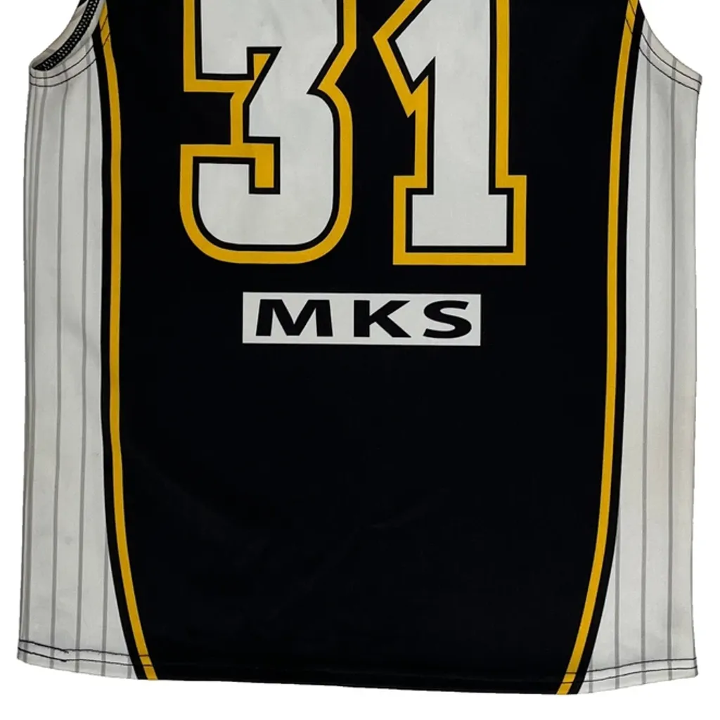 Waterloo Ghosts Adidas Graphic Jersey - Small Black Polyester - Image 6