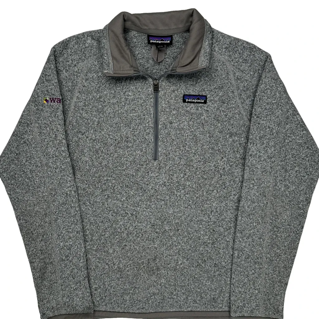 Wayfair Logo On Sleeve Patagonia Fleece - Small Gray Polyester - Image 4