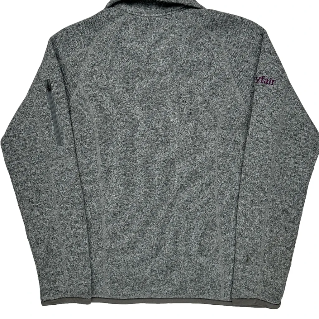 Wayfair Logo On Sleeve Patagonia Fleece - Small Gray Polyester - Image 6