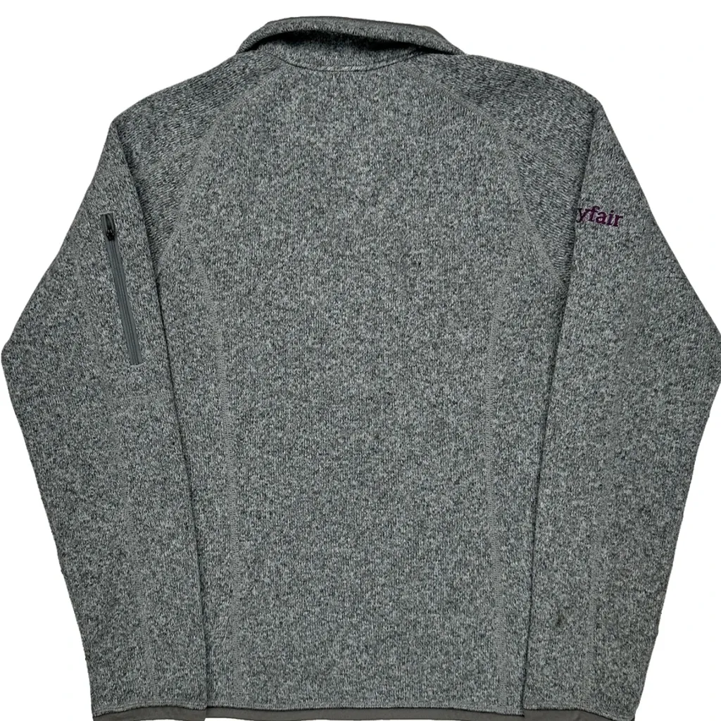 Wayfair Logo On Sleeve Patagonia Fleece - Small Gray Polyester - Image 7