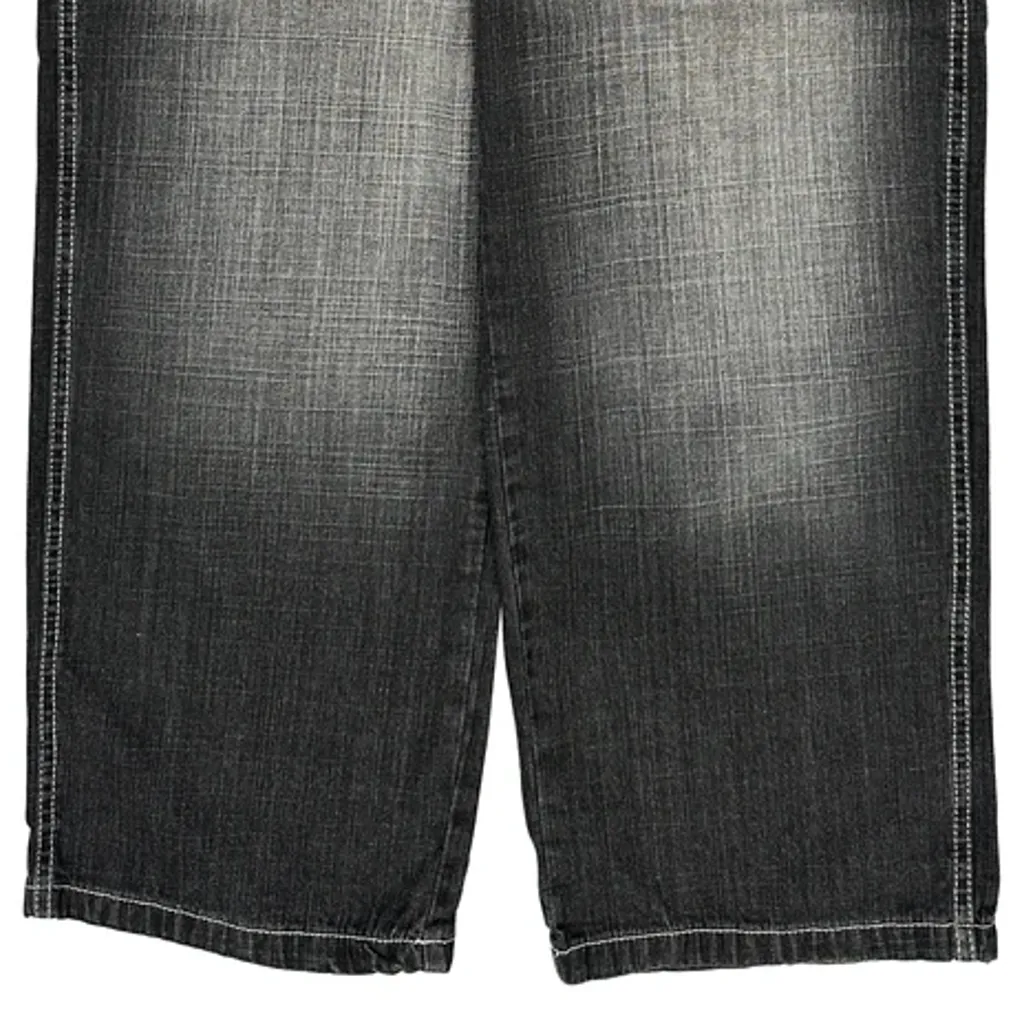 Wckd Baggy Jeans - 38W 30L Grey Cotton - Image 10