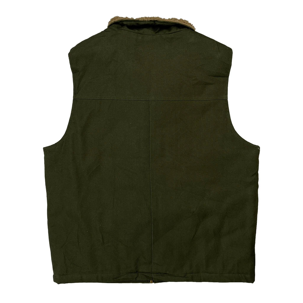 Weatherproof Workwear Gilet - Large Green Cotton - Image 2