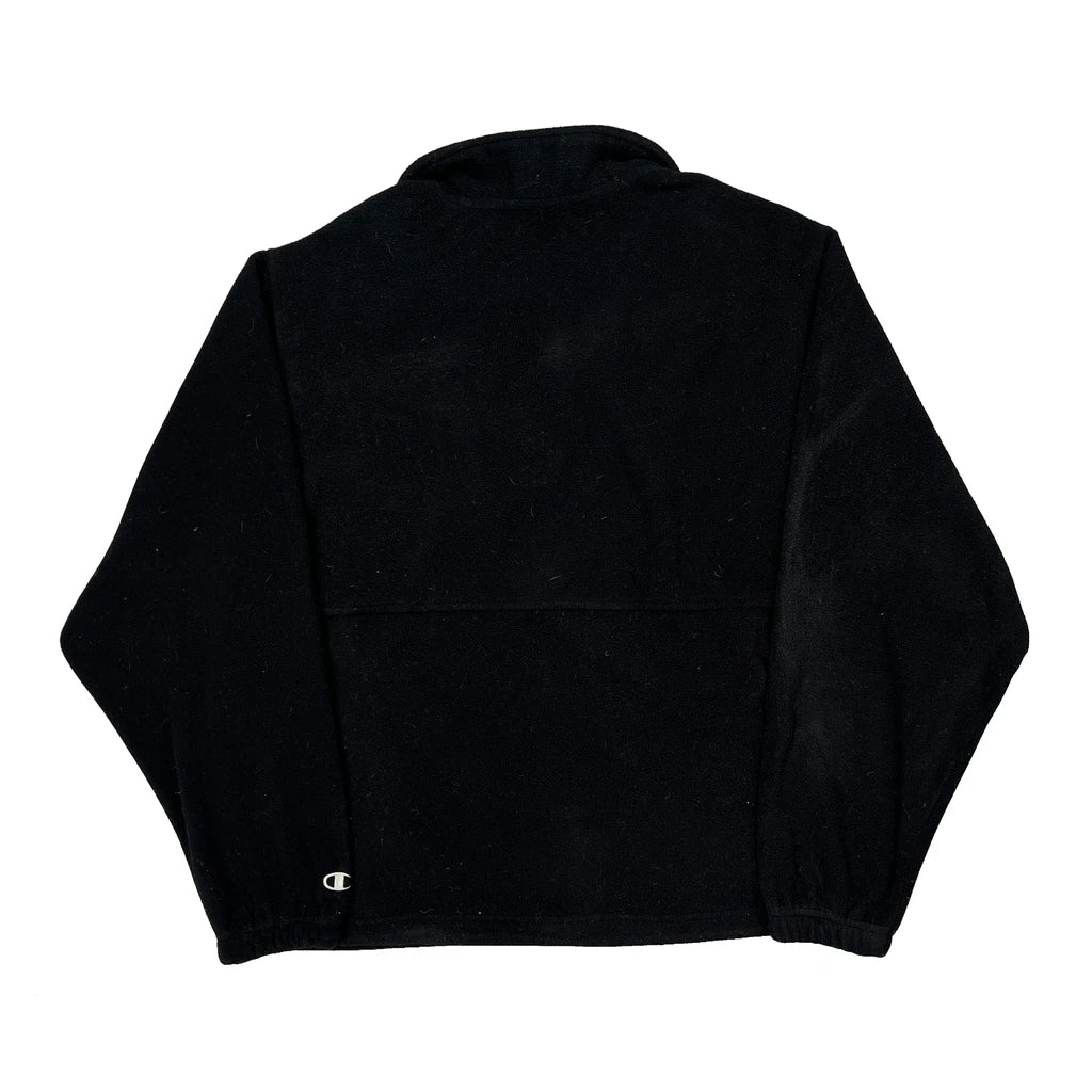Wellesley College Champion College Fleece - Small Black Polyester - Image 2