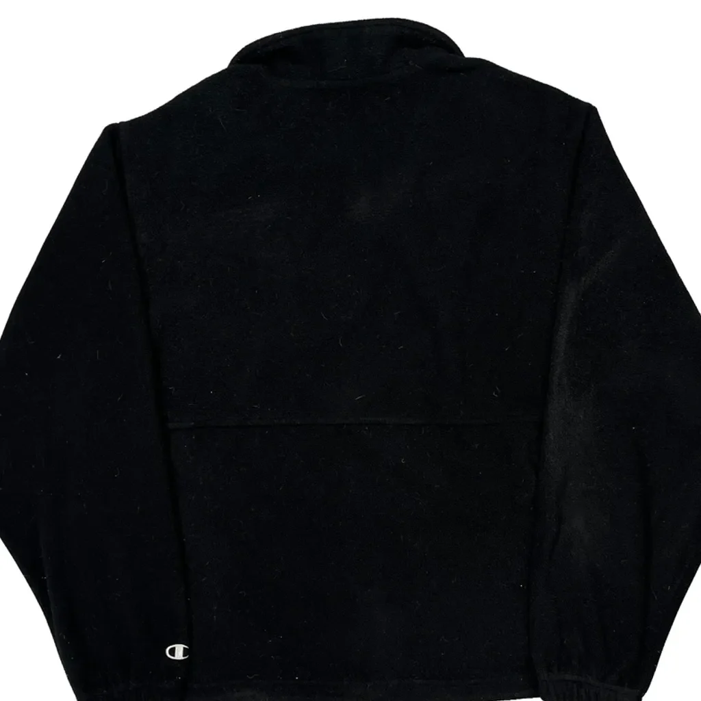 Wellesley College Champion College Fleece - Small Black Polyester - Image 6