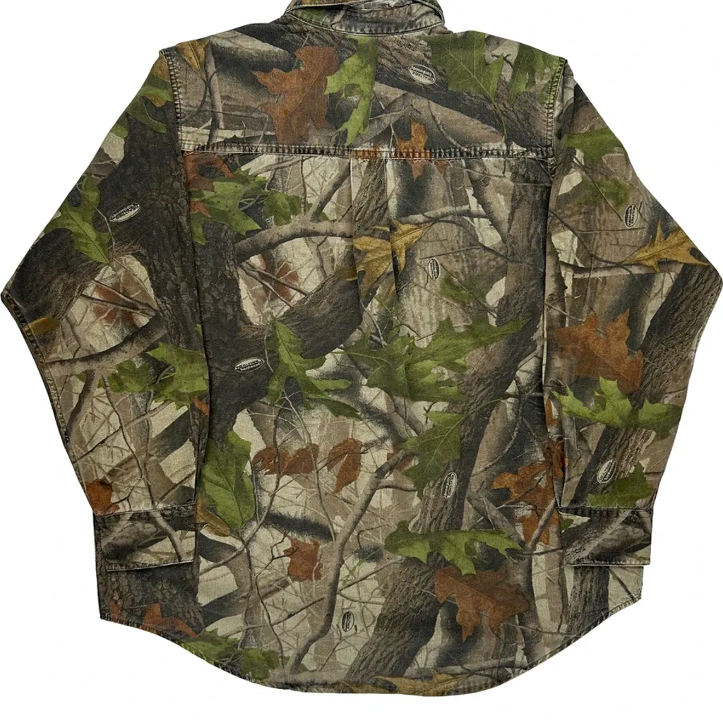 Wells Creek Flannel Shirt - Large Camo Cotton - Image 7