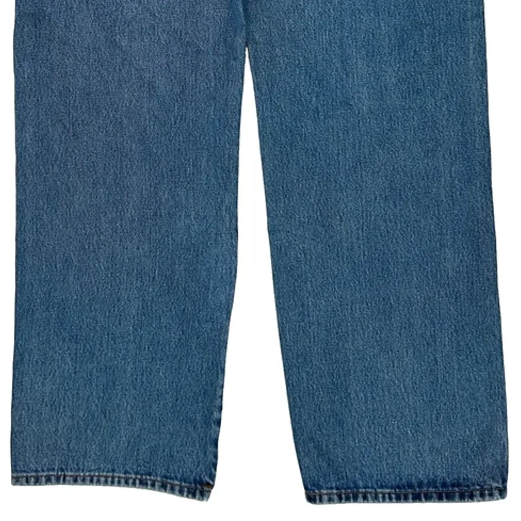Western Fit Levis Jeans - 38W 32L Blue Cotton - Image 8