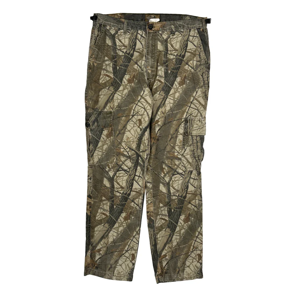 Whitewater Camo Cargo Trousers - 36W 30L Camo Cotton Blend - Image 2