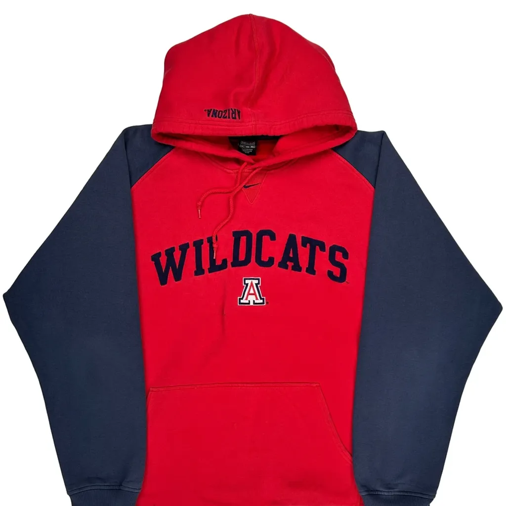 Wildcats Nike College Hoodie - XL Blue Cotton - Image 4