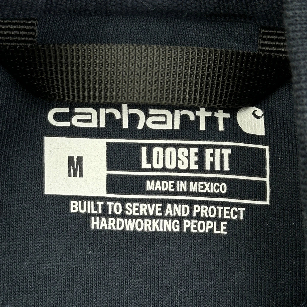 Wildlife & Permitting Symposium Carhartt Sweatshirt - Medium Navy Cotton - Image 3