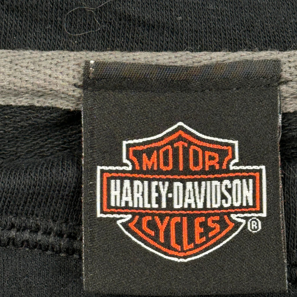 Willie G. Davidson Product Development Center Harley Davidson Graphic Long Sleeve T-Shirt - XS Black Cotton - Image 4