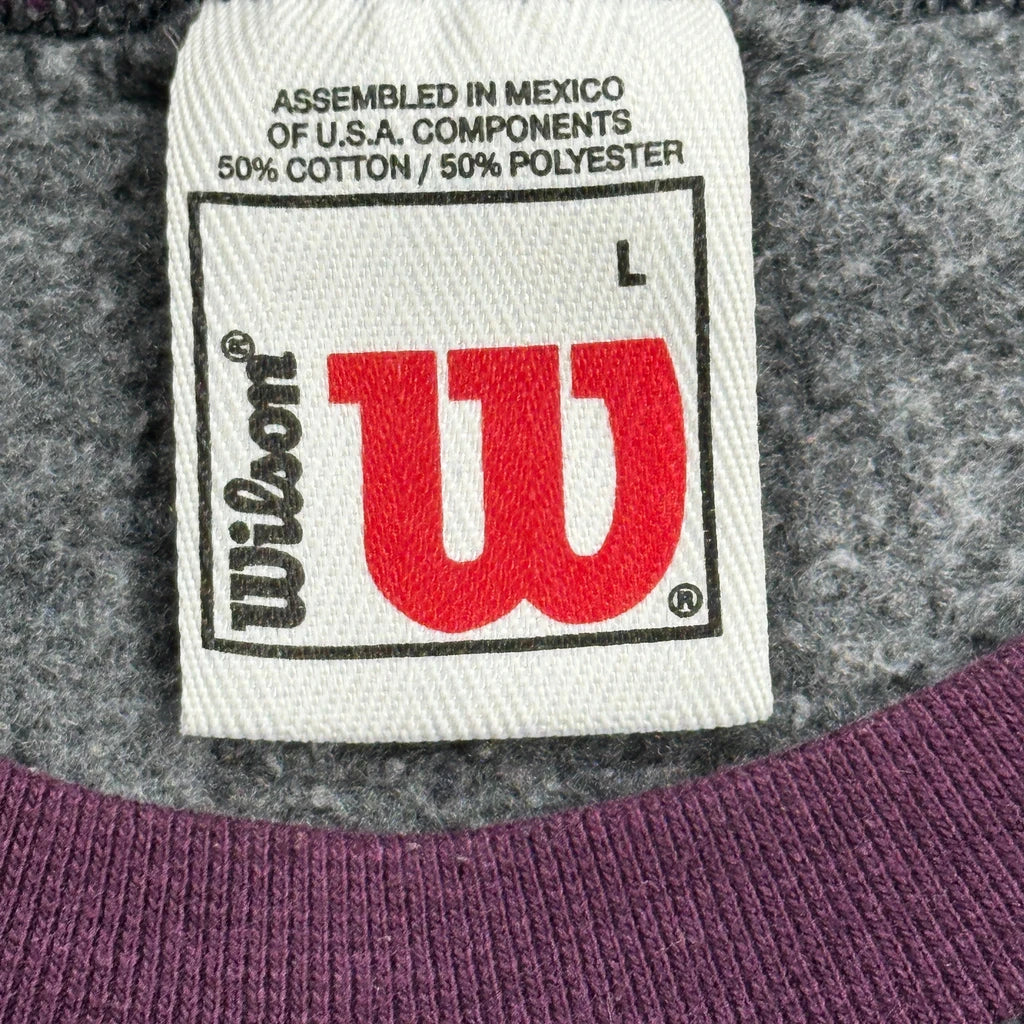 Wilson Sweatshirt - Large Gray Cotton Blend - Image 3