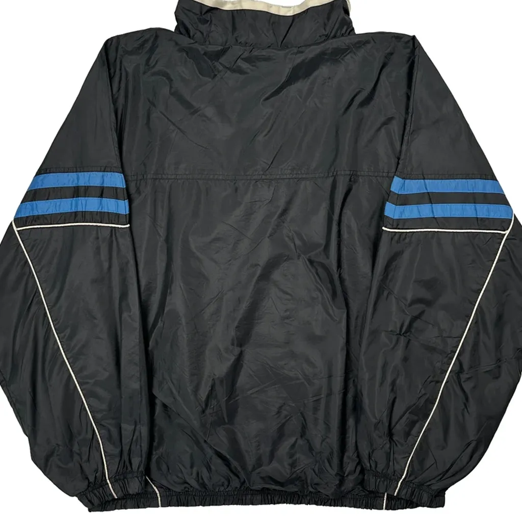 Wilson Striped Windbreaker - XL Black Nylon - Image 6