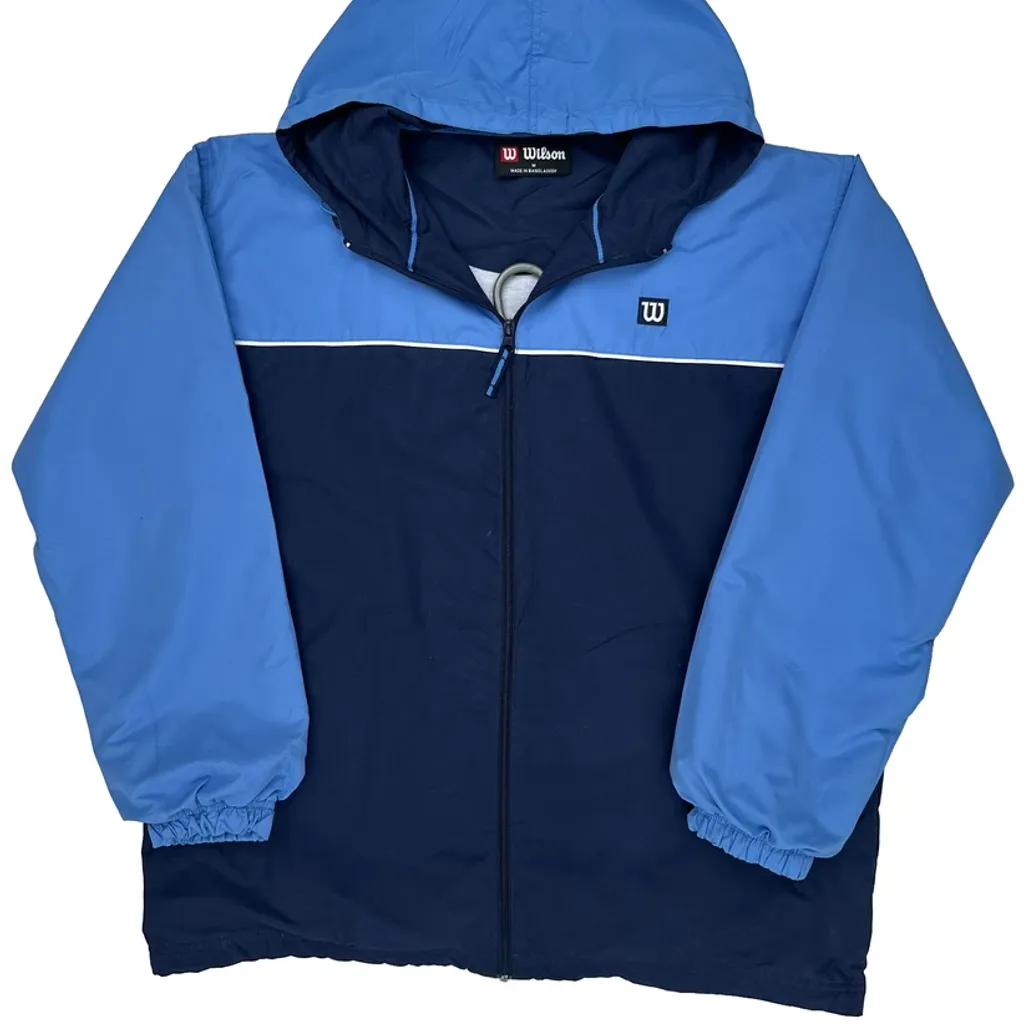 Wilson Windbreaker - Medium Blue Polyester - Image 4