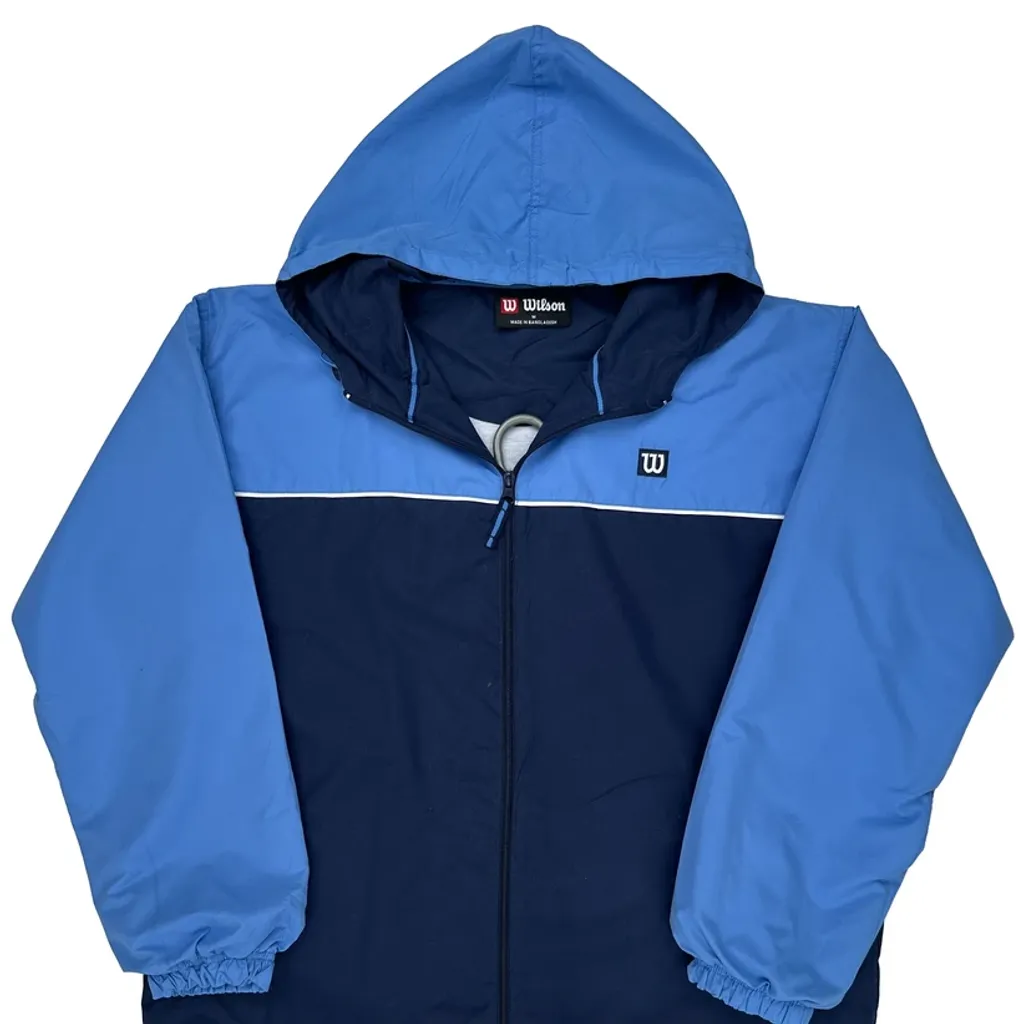 Wilson Windbreaker - Medium Blue Polyester - Image 5