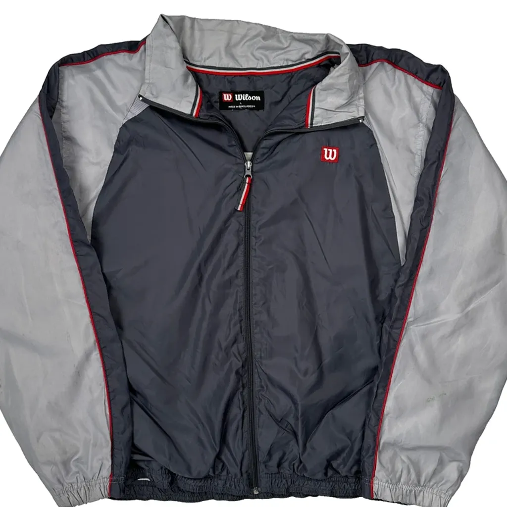 Wilson Windbreaker - Large Grey Polyester - Image 5
