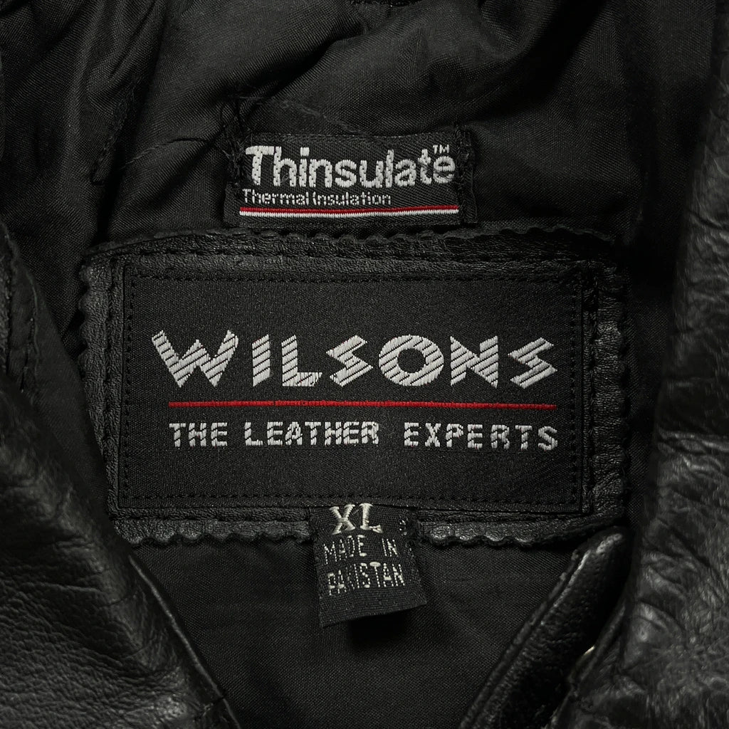Wilsons Leather Jacket - XL Black Leather - Image 3