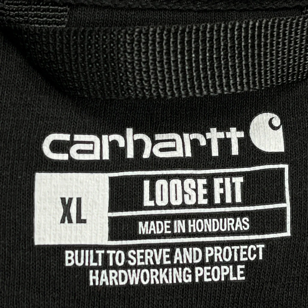 Winston Carhartt Sweatshirt - XL Black Cotton - Image 3