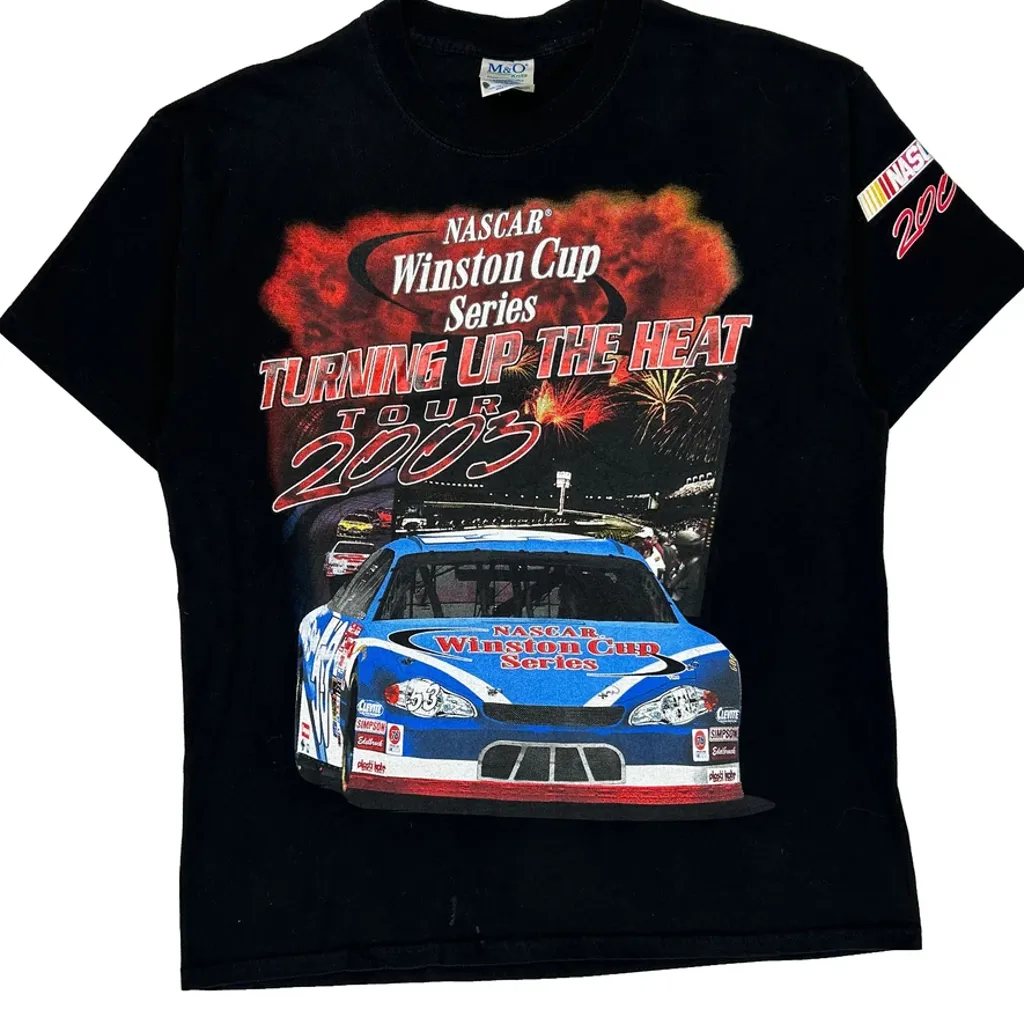 Winston Cup Series Nascar T-Shirt - XL Black Cotton - Image 4