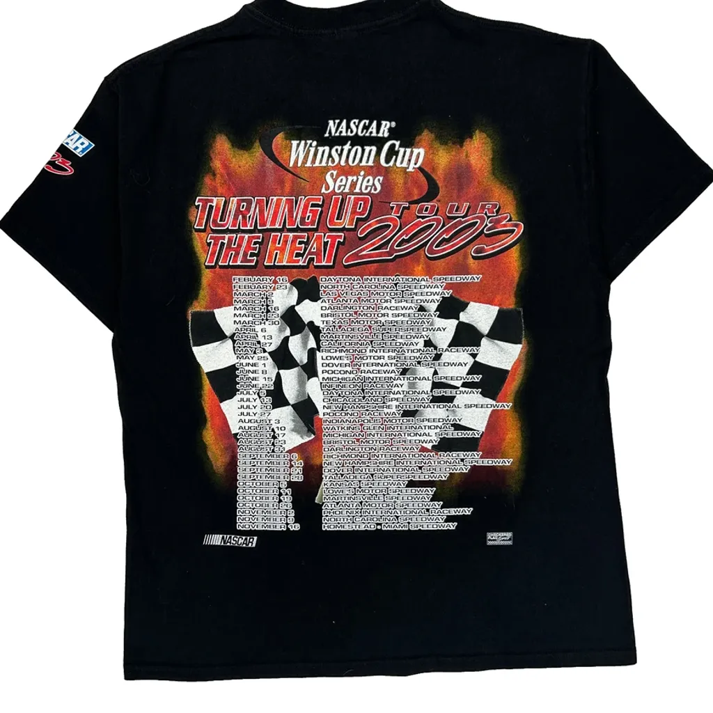 Winston Cup Series Nascar T-Shirt - XL Black Cotton - Image 7