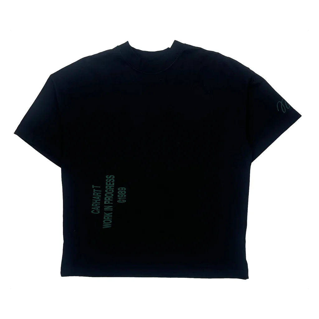 Wip Carhartt T-Shirt - Medium Black Cotton