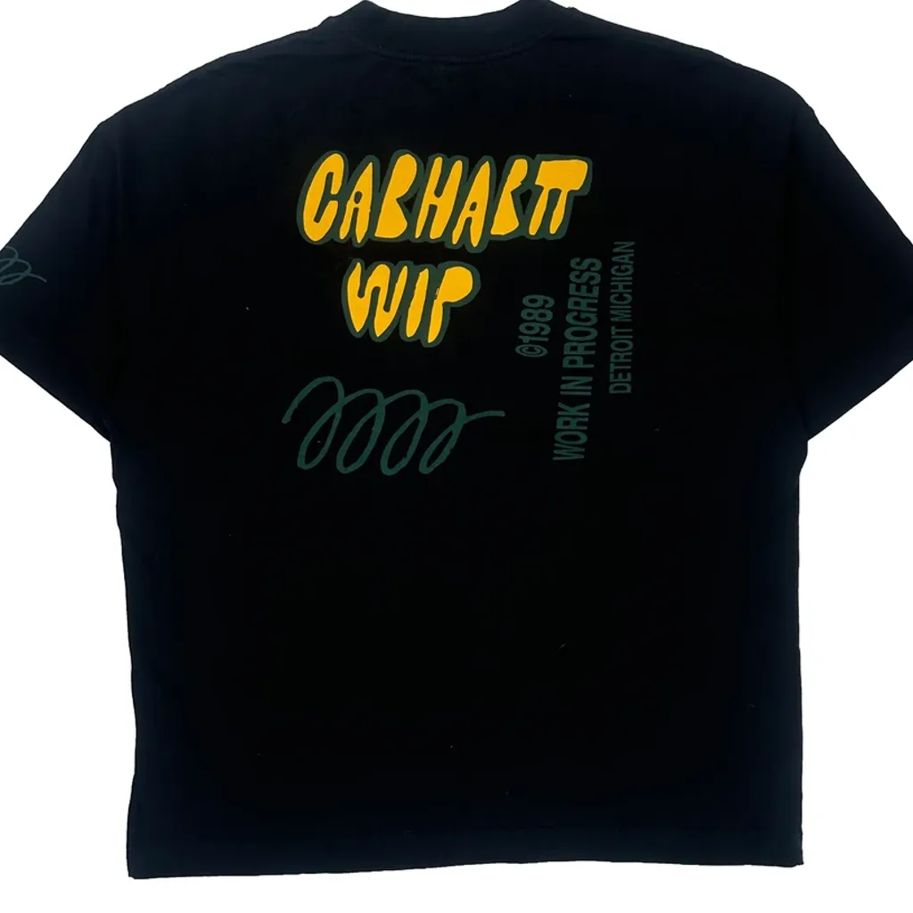 Wip Carhartt T-Shirt - Medium Black Cotton - Image 7