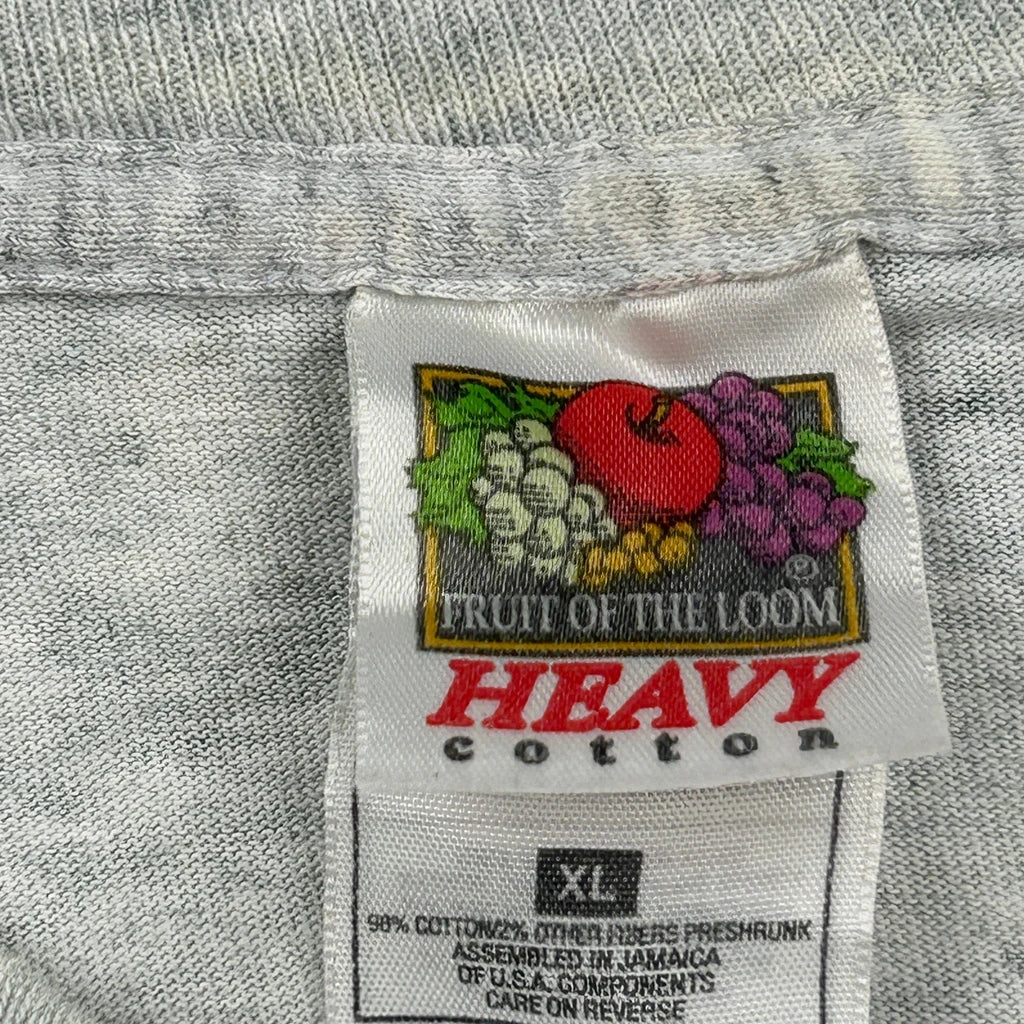 Wisaa State Baseball Championship Fruit Of The Loom Graphic T-Shirt - XL Grey Cotton - Image 3