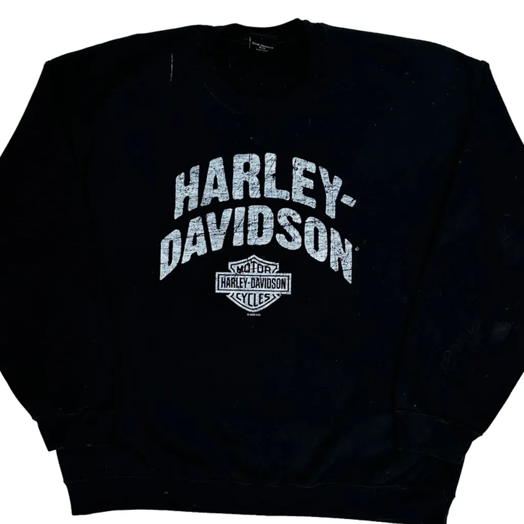 Wisconsin Harley-Davidson Harley Davidson Sweatshirt - XL Black Cotton - Image 5