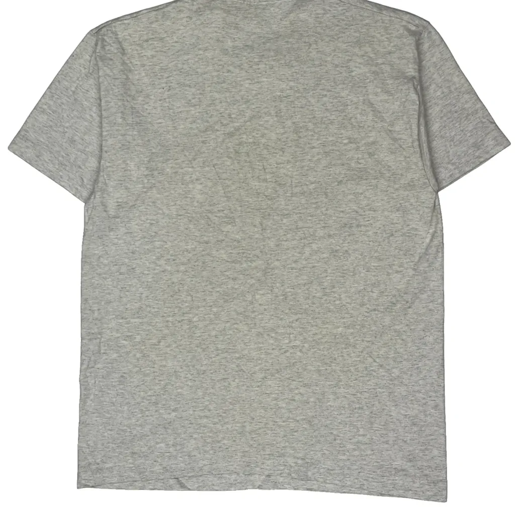 Wisconsin State Dartball Tourney Fruit Of The Loom Graphic T-Shirt - Large Grey Cotton - Image 7