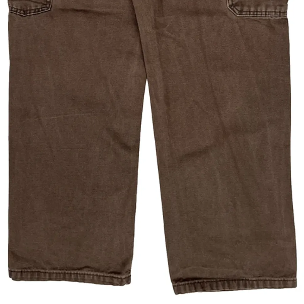 Wolverine Cargo Trousers - 36W 30L Brown Cotton - Image 10
