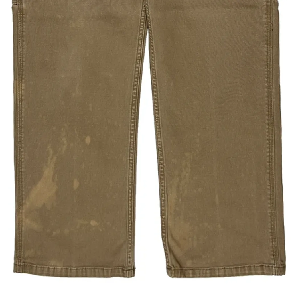 Wolverine Carpenter Trousers - 31W 29L Brown Cotton - Image 10