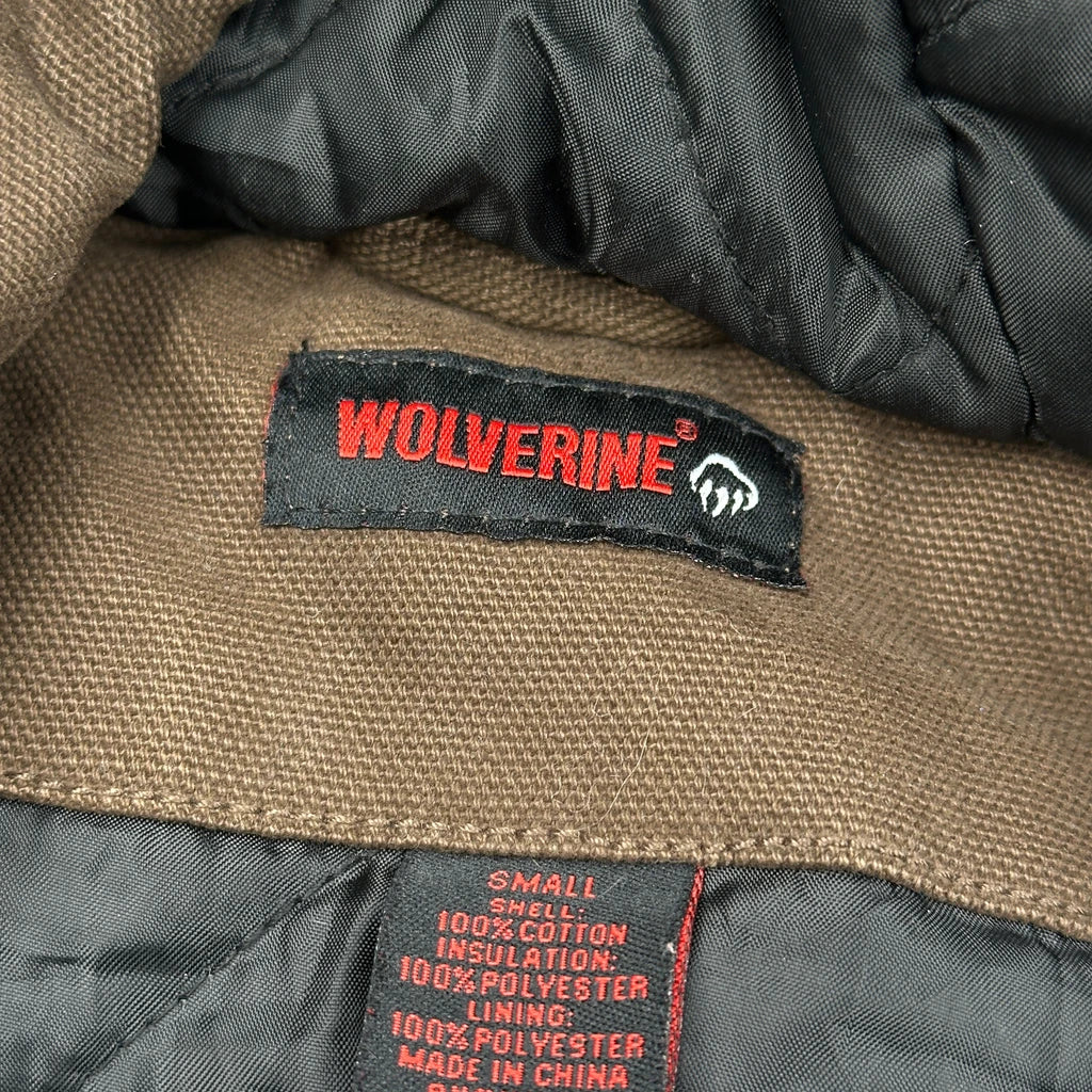 Wolverine Workwear Jacket - Small Brown Cotton - Image 3