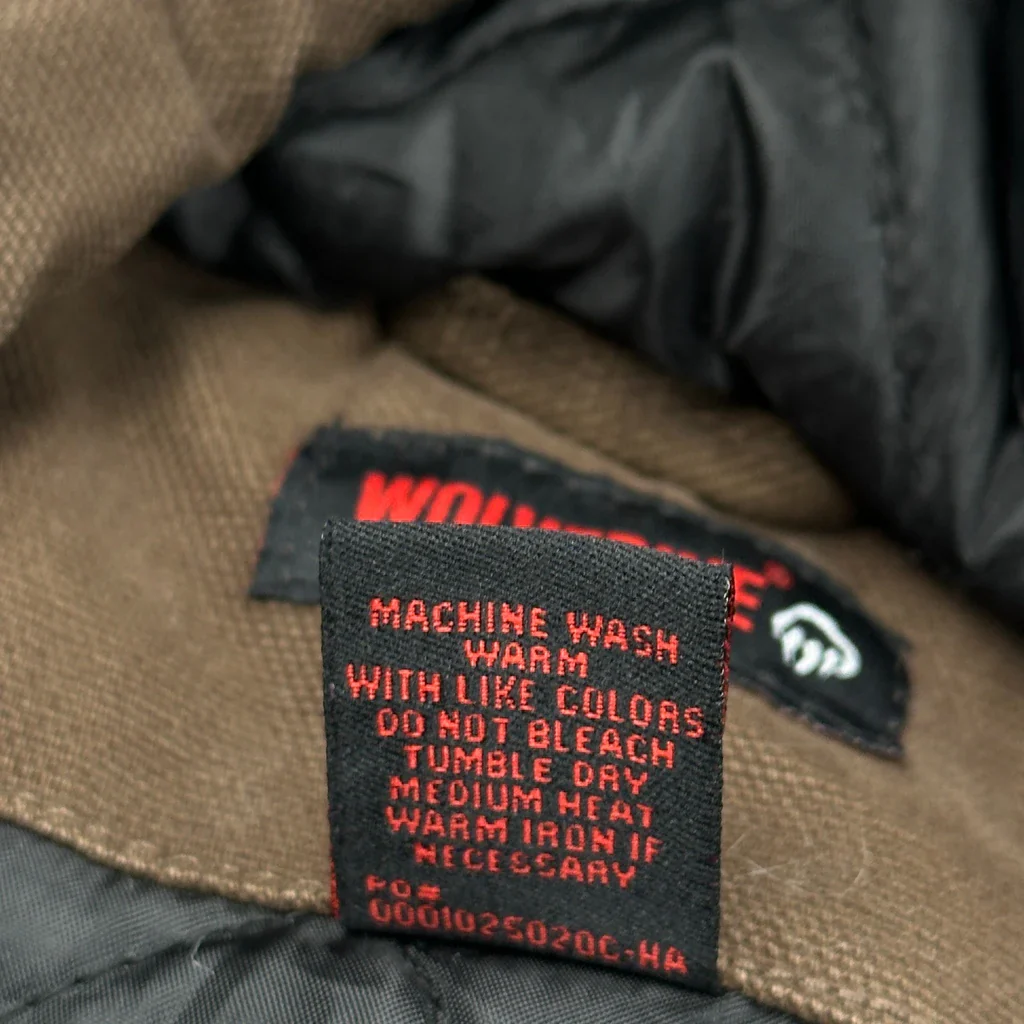 Wolverine Workwear Jacket - Small Brown Cotton - Image 4