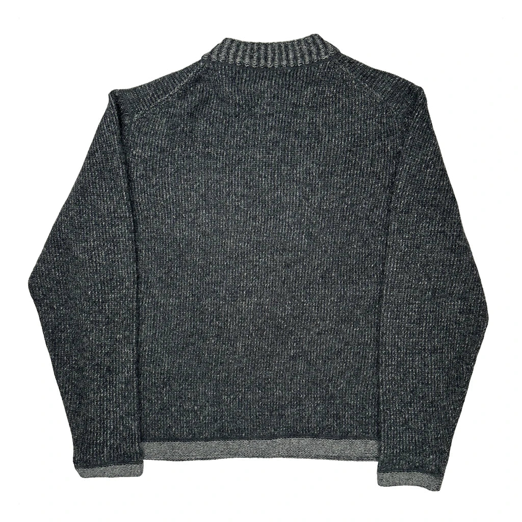 Woolrich 1/4 Zip - Large Gray Wool - Image 2