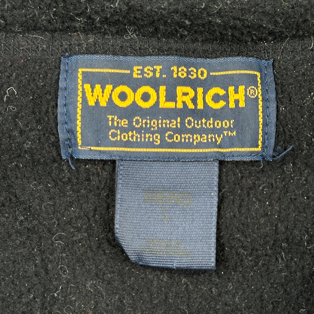 Woolrich 1/4 Zip - Large Grey Wool - Image 3