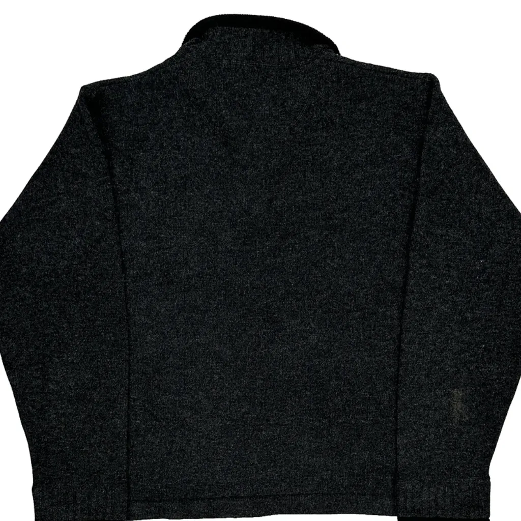 Woolrich 1/4 Zip - Large Grey Wool - Image 6