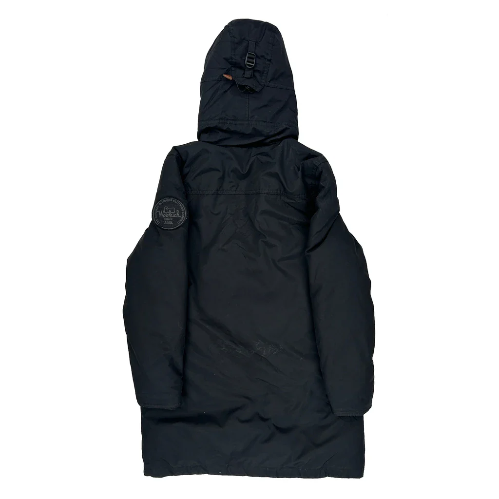 Woolrich Abercrombie & Fitch Parka - XS Black Polyester - Image 2