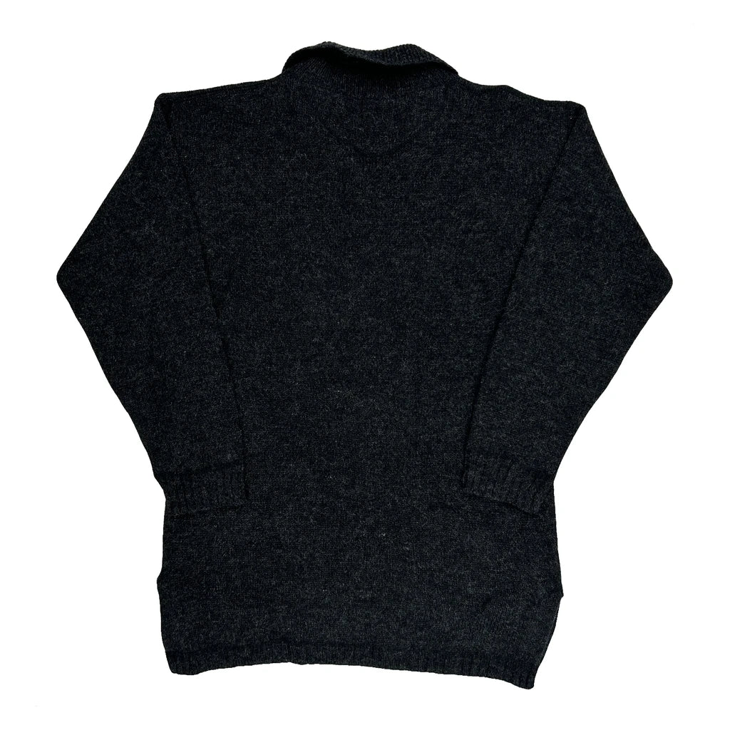 Woolrich Cardigan - Small Grey Wool - Image 2