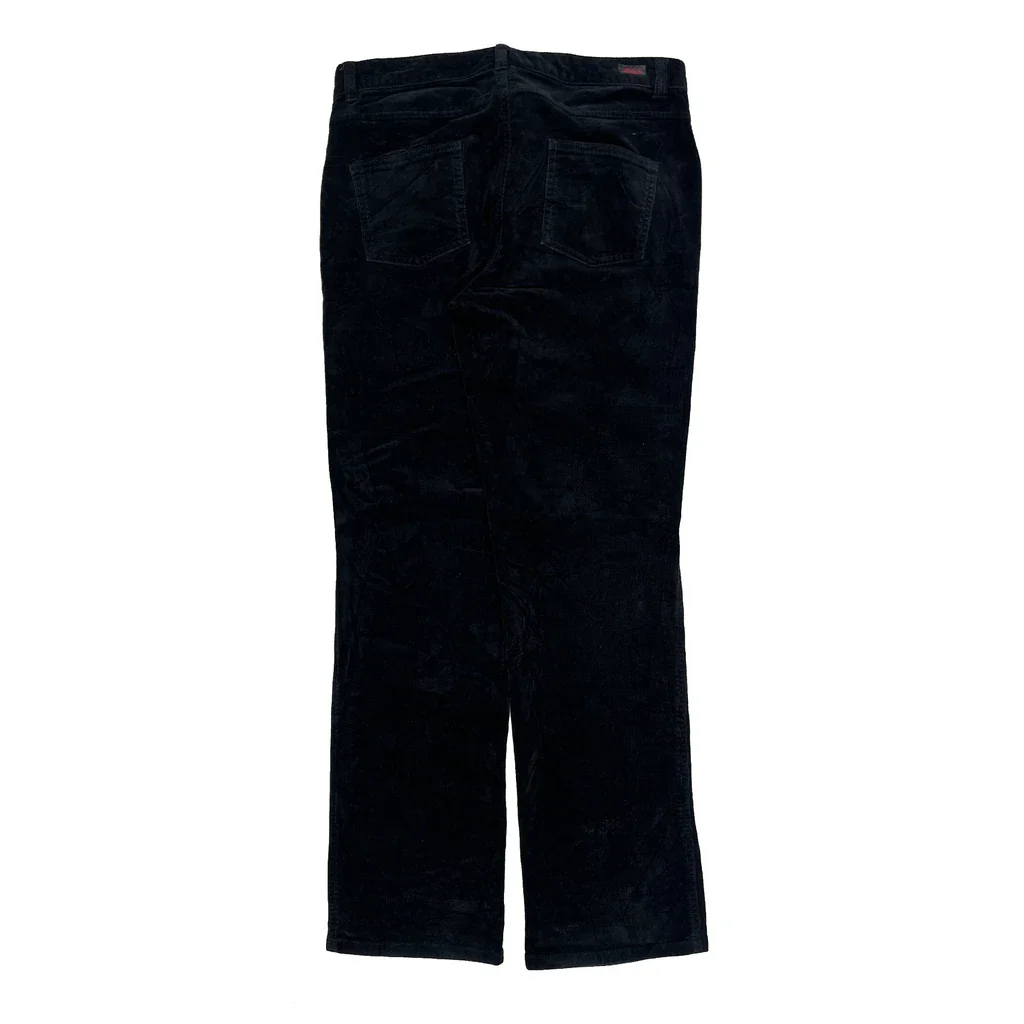 Woolrich Cord Trousers - 32″ Waist Black Cotton
