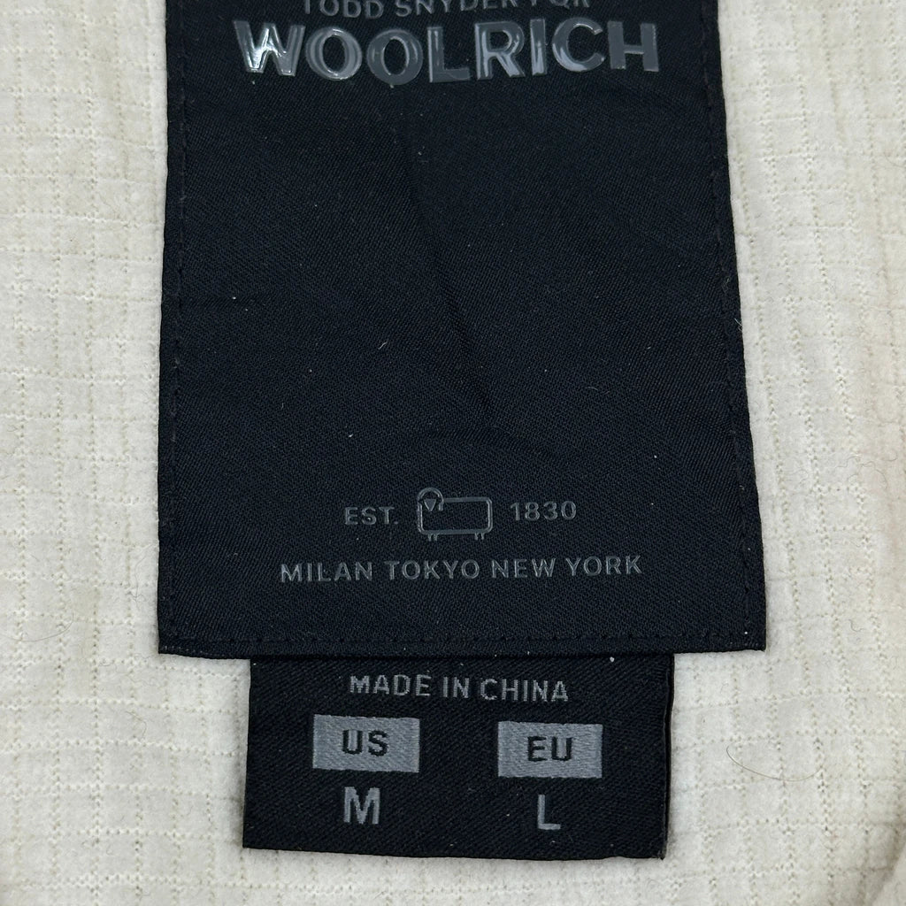 Woolrich Fleece Jacket - Medium Beige Polyester - Image 3