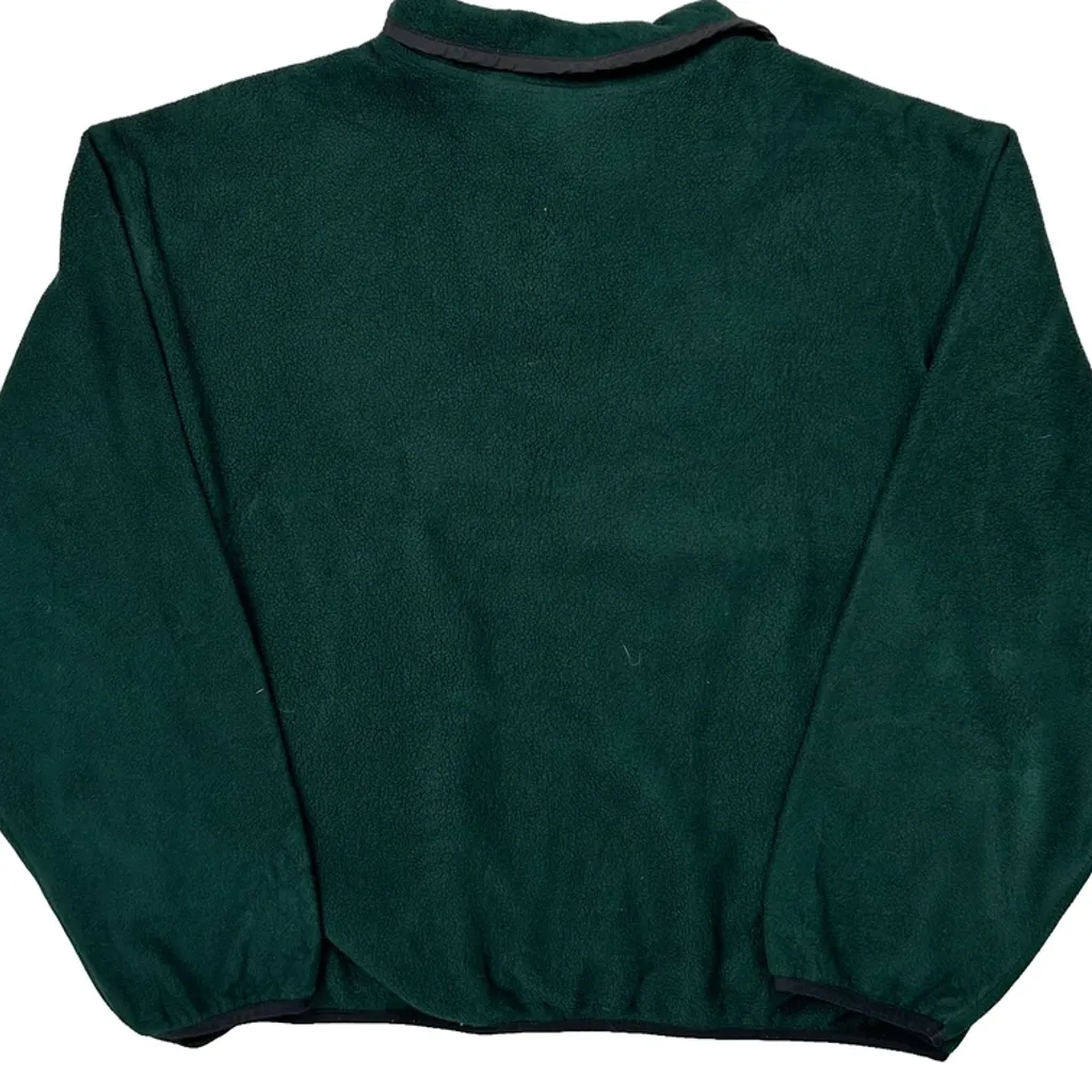 Woolrich Snap T Fleece - XL Green Polyester - Image 6