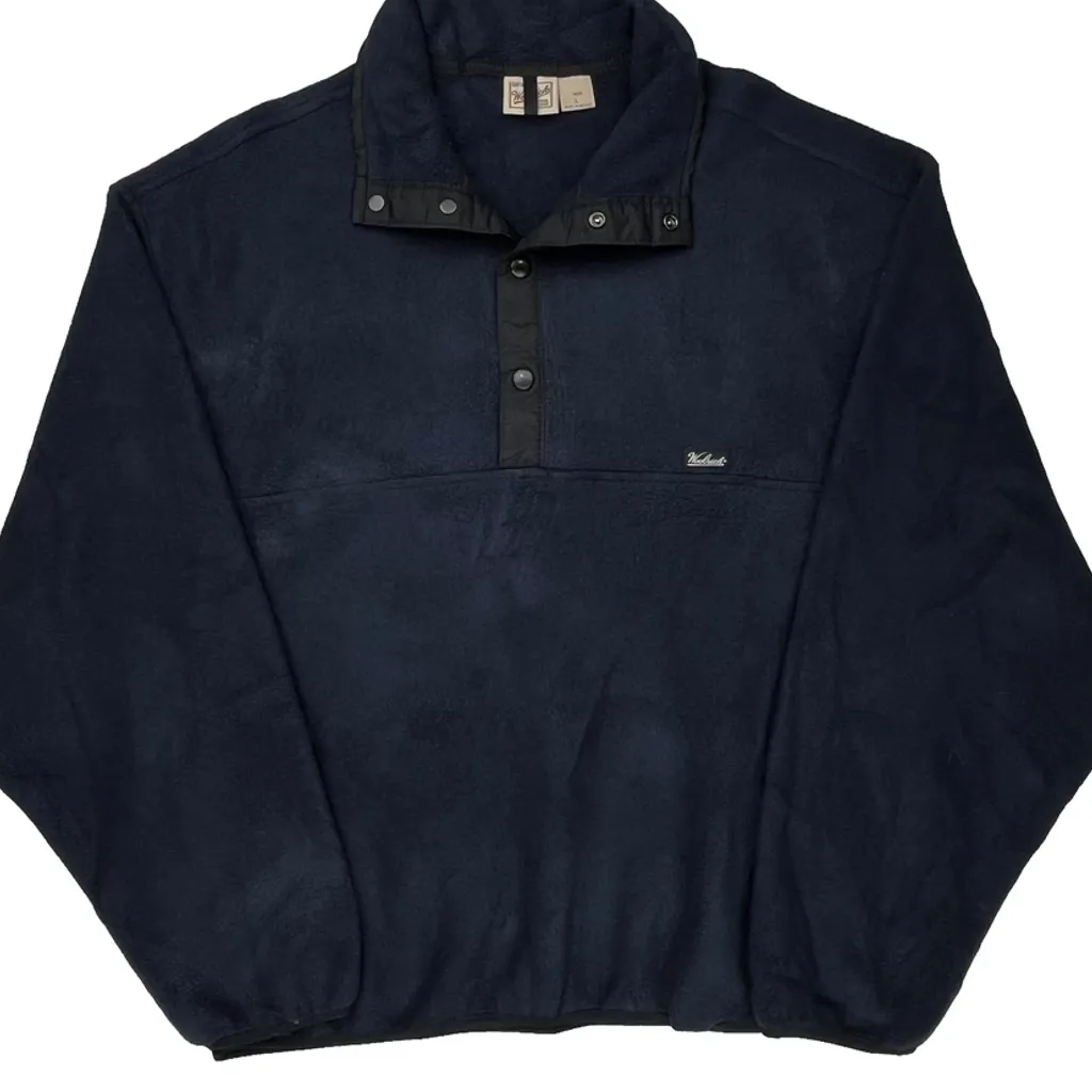 Woolrich Fleece - Large Navy Polyester - Image 4