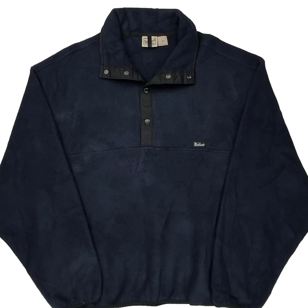 Woolrich Fleece - Large Navy Polyester - Image 5